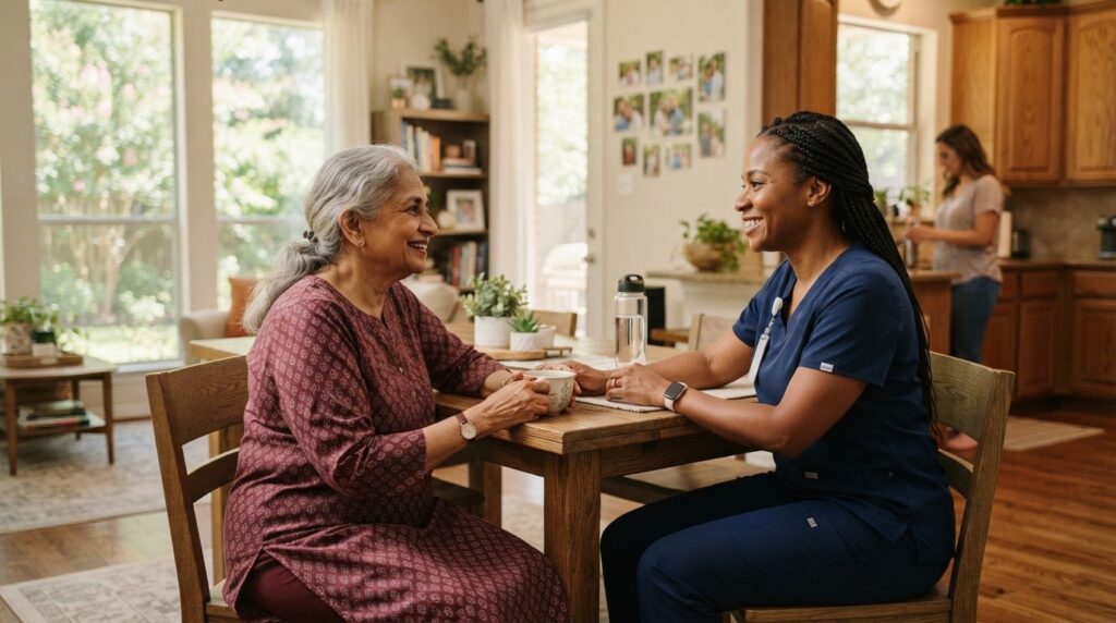 5 Ways to Build a Strong Relationship With Your In-Home Caregiver