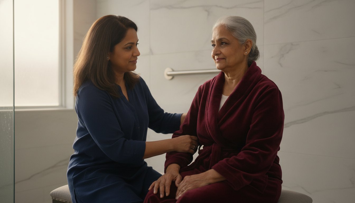 Elderly Bathing and Dressing Help: A Dignity-First Guide for Families