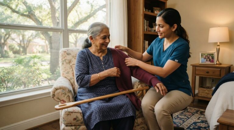 Dressing Assistance for Elderly with Arthritis: Support at Home