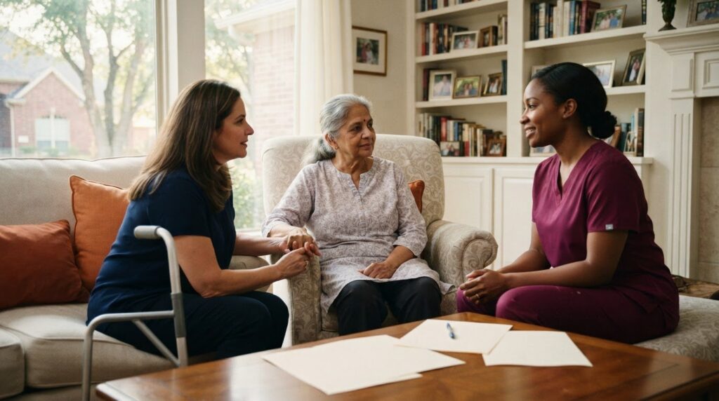 Keeping Parents at Home Instead of a Facility: Costs and Family Wishes