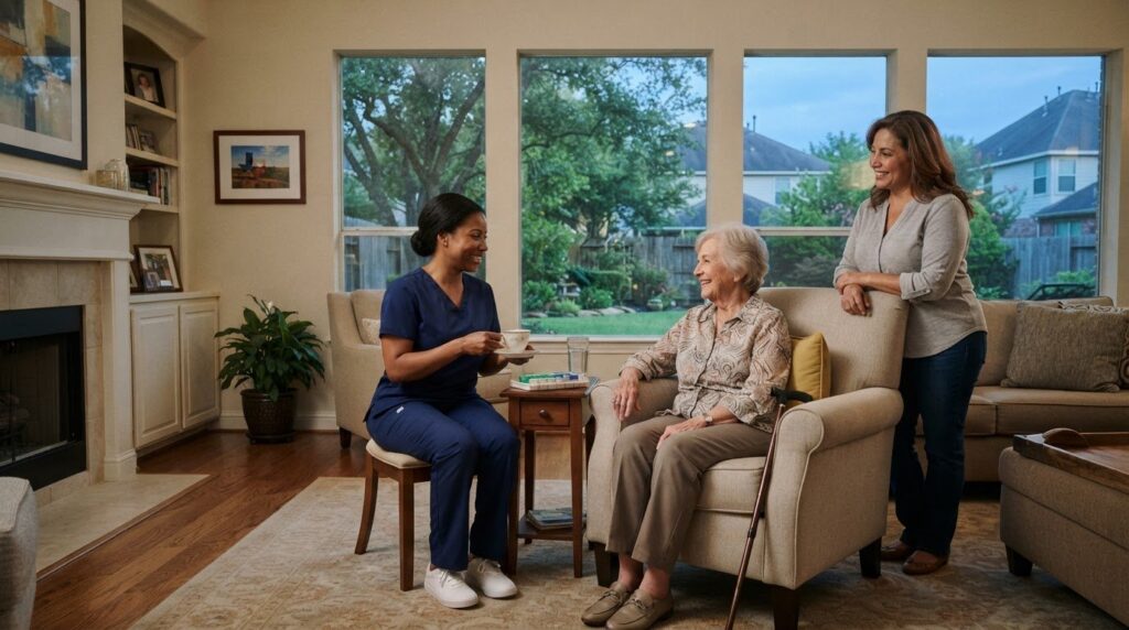 Live-In Elder Care in Sugar Land, TX: Finding Support