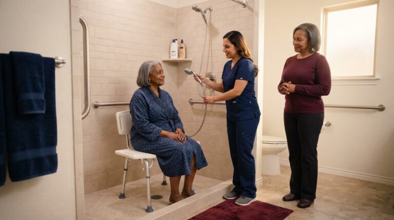 Senior Bathing & Hygiene in Missouri City: A Family Guide